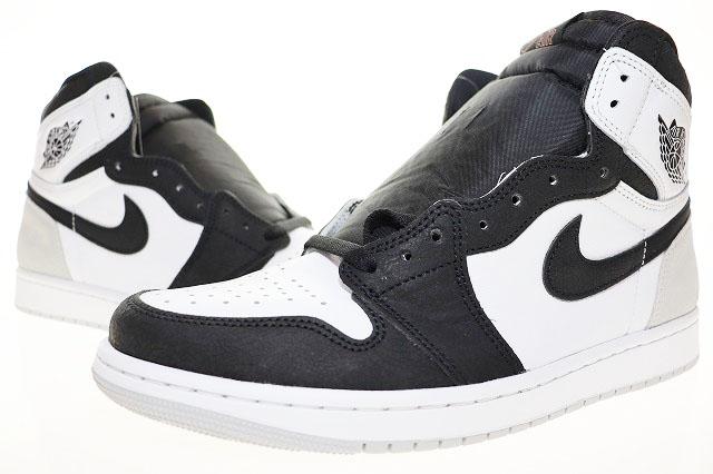 【中古】ナイキ NIKE AIR JORDAN 1 RETRO HIGH OG WHITE BLEACHED CORAL 28.5cm エア ジョーダン レトロ ▲■250925