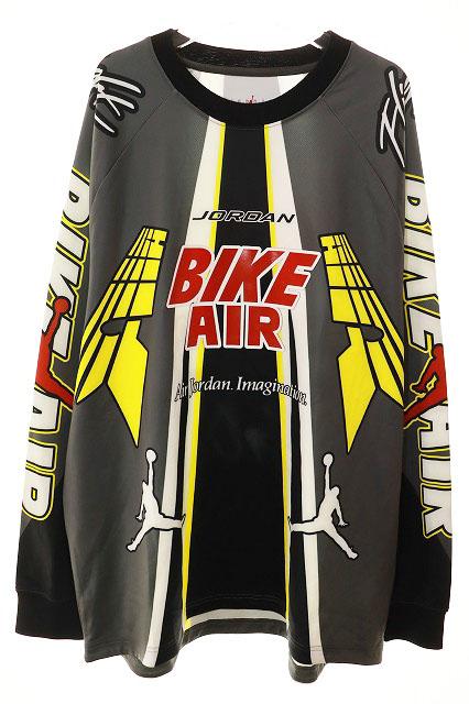 【中古】ナイキ NIKE JORDAN BRAND M J BIKE JERSEY IRON GREY L HQ1729-068 ジョーダン ブランド バイク ●251030