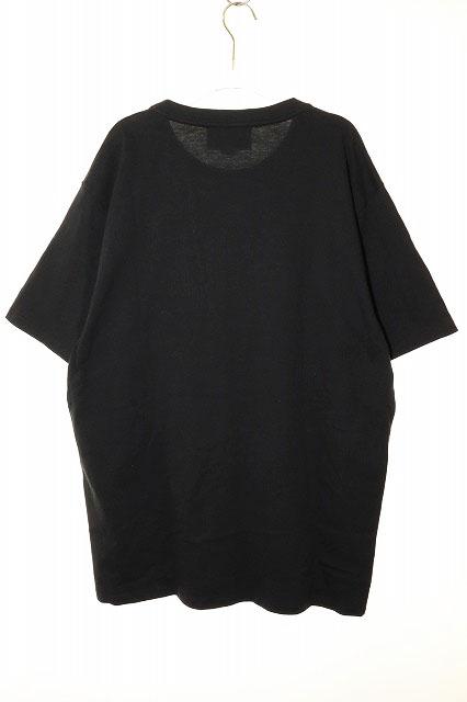 【中古】グッチ GUCCI ブレード プリント Tシャツ 565806 XJAZY XL ロゴ イタリア製 半袖 ブラック ☆AA★250927