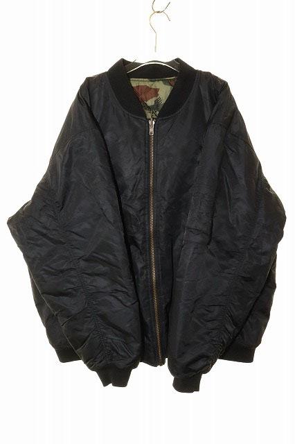 【中古】アヴィレックス AVIREX リヴァーシブル MA-1 家鴨フラ 黒いこと XXL 【ブランド名古着ベクター】●260119 メンズ