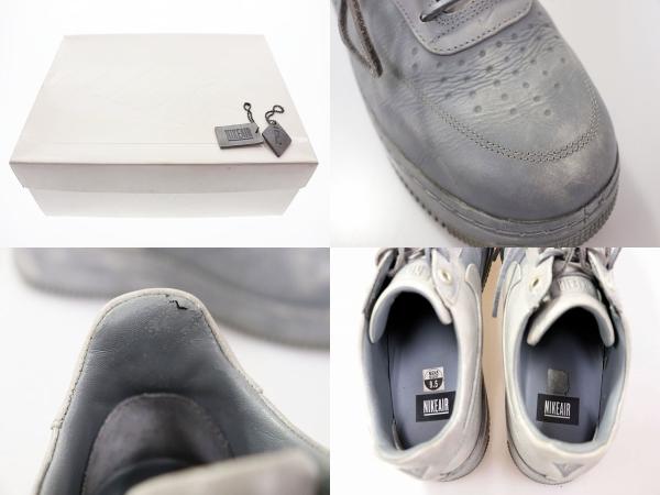 【中古】ナイキ NIKE AIR FORCE 1 LOW COMFORT PIGALLE SP 2014 27.5cm COOL GREY 669916-090 ▲■251003
