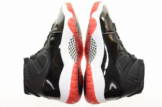 【中古】ナイキ NIKE AIR JORDAN 11 RETRO BRED 26.5cm 378037-061 AJ11 エア ジョーダン レトロ ブレッド ▲▲250929