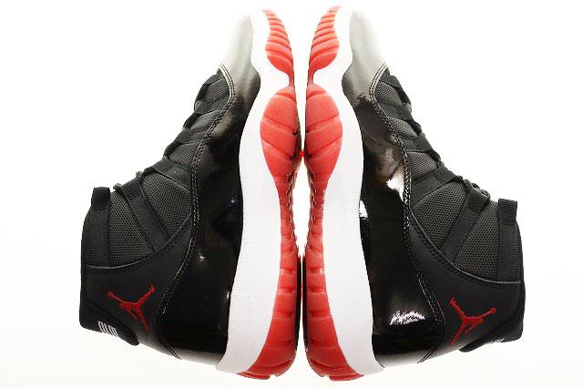 【中古】ナイキ NIKE AIR JORDAN 11 RETRO BRED 26.5cm 378037-061 AJ11 エア ジョーダン レトロ ブレッド ▲▲250929