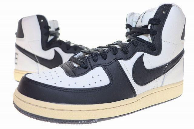 【中古】ナイキ NIKE TERMINATOR HIGH PREMIUM PHANTOM 26.5cm FD0394-030 ターミネーター ハイ プレミアム ▲■250930
