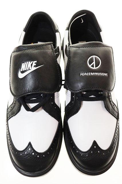 【中古】ナイキ NIKE × PEACEMINUSONE KWONDO 1 WHITE BLACK 2023 26.5cm DH2482-101 ピースマイナスワン ▲■250929