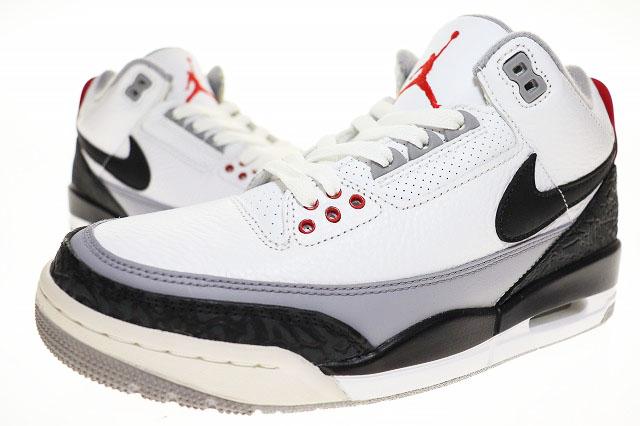 【中古】ナイキ NIKE AIR JORDAN 3 RETRO TINKER NRG HATFIELD 26cm AQ3835-160 エア ジョーダン ▲■250929