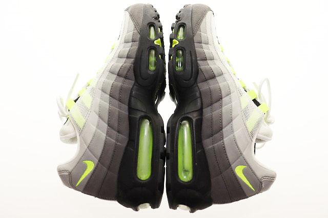 【中古】ナイキ NIKE AIR MAX 95 OG NEON YELLOW GRADATION 2018 26cm 554970-071 エア マックス ネオン ▲■250929_3