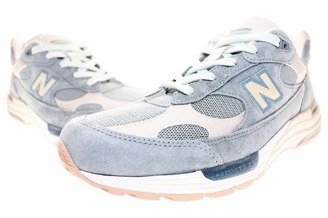 【中古】ニューバランス NEW BALANCE U992KT 2025 29cm D ワイズ 992 KITH AEGEAN BLUE MADE IN USA ▲■250929
