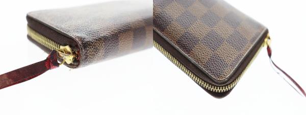 【中古】ルイヴィトン LOUIS VUITTON ラウンドファスナー ポルトフォイユ クレマンス ダミエ ☆AA★●▲■ 260118_2