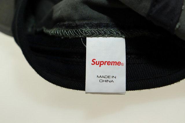 中古】シュプリーム SUPREME 23AW WAXED COTTON CAMP CAP ワックス