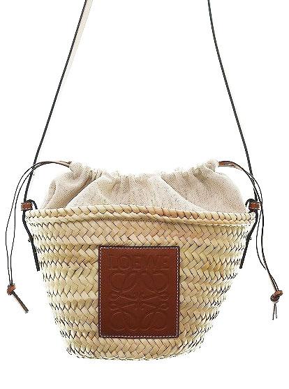 【中古】ロエベ LOEWE ドローストリング バケットバッグ A223222X01 カゴ バッグ ショルダー ☆AA★●▲■ 260122