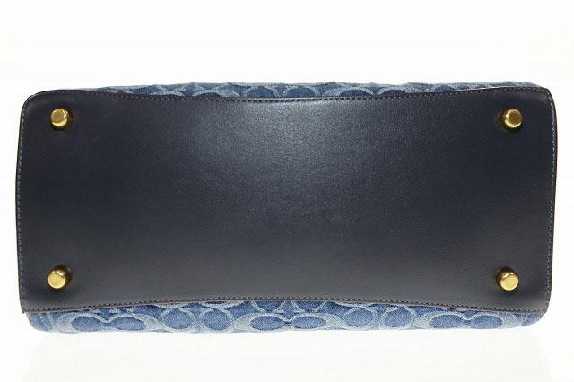 【中古】コーチ COACH フィールド トート シグネチャー デニム CA108 ショルダー バッグ 総柄 ☆AA★●▲■251106_2