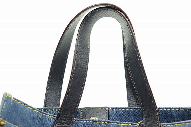 【中古】コーチ COACH フィールド トート シグネチャー デニム CA108 ショルダー バッグ 総柄 ☆AA★●▲■251106_6