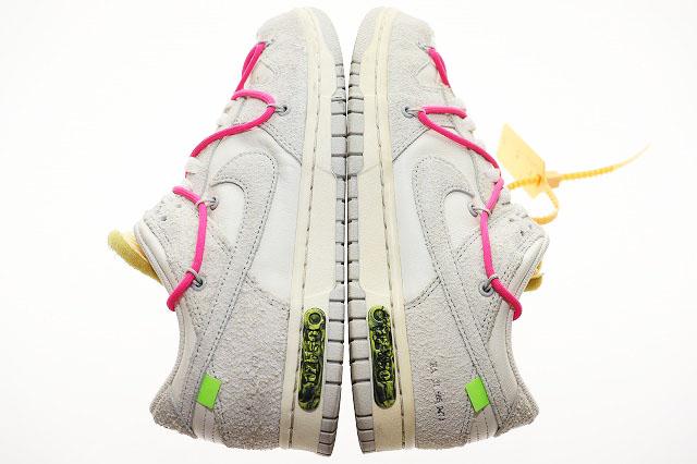 【中古】ナイキ NIKE × OFF WHITE DUNK LOW LOT 17 50 26.5cm オフホワイト ダンク ロー ☆AA★▲■251105