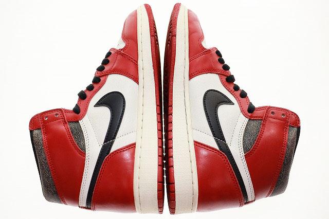 【中古】ナイキ NIKE AIR JORDAN 1 RETRO HIGH OG CHICAGO 26.5cm エア ジョーダン レトロ ハイ シカゴ ▲■251028