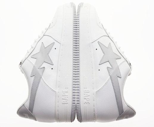 【中古】アベイシングエイプ A BATHING APE × JJJJound BAPE STA WHITE 28cm ジョウンド ベイプスタ ▲■251014_2
