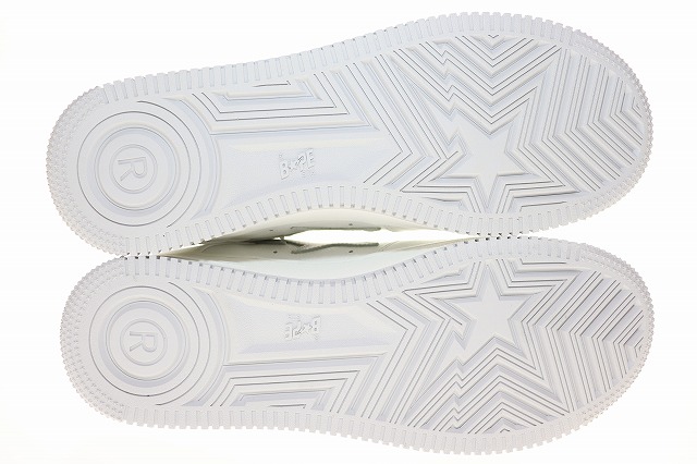 【中古】アベイシングエイプ A BATHING APE × JJJJound BAPE STA WHITE 28cm ジョウンド ベイプスタ ▲■251014_5