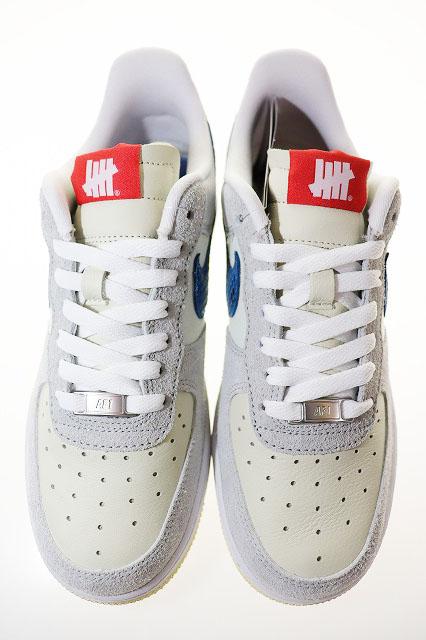 【中古】ナイキ NIKE AIR FORCE 1 LOW SP UNDEFEATED GREY FOG エア フォース ロー スペシャル アンディフィーテッド 中古】ナイキ NIKE AIR FORCE 1 LOW SP UNDEFEATED GREY FOG エア