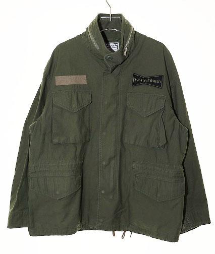 【中古】ヒューマンメイド HUMAN MADE 24SS Wasted Youth MILITARY JACKET ウエステッド ユース ミリタリー S
