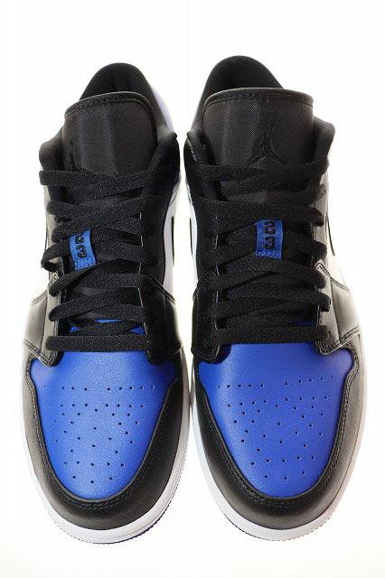 【中古】ナイキ NIKE AIR JORDAN 1 LOW  TOE 28.5cm CQ9446-400 AJ1 エア ジョーダン ロイヤル トゥ ▲■251007