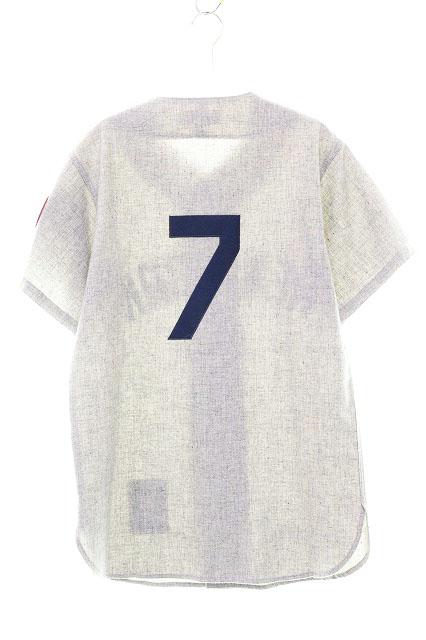 【中古】ミッチェルアンドネス MITCHELL & NESS 40サイズ 1952 ニューヨーク ヤンキース ジャージ ユニフォーム グレー 260326_1