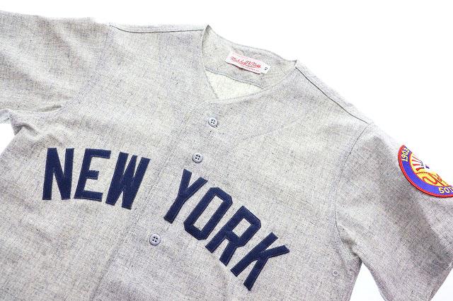 【中古】ミッチェルアンドネス MITCHELL & NESS 40サイズ 1952 ニューヨーク ヤンキース ジャージ ユニフォーム グレー 260326_2