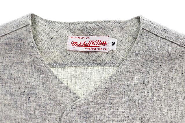 【中古】ミッチェルアンドネス MITCHELL & NESS 40サイズ 1952 ニューヨーク ヤンキース ジャージ ユニフォーム グレー 260326_3