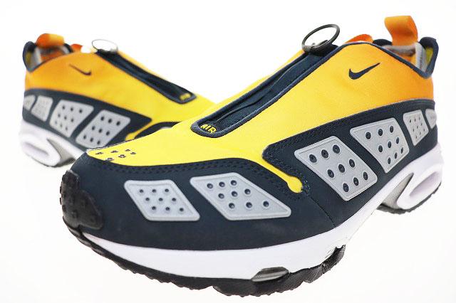 【中古】ナイキ NIKE WMNS NIKE AIR MAX SNDR CANYON GOLD DEEP OCEAN 28.5cm エア マックス サンダー ▲■251014