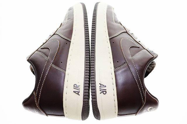 【中古】ナイキ NIKE 観賞用 AIR FORCE 1 PREMIUM BAROQUE BROWN 2004 27.5cm 309096-211 エア フォース ▲■251216