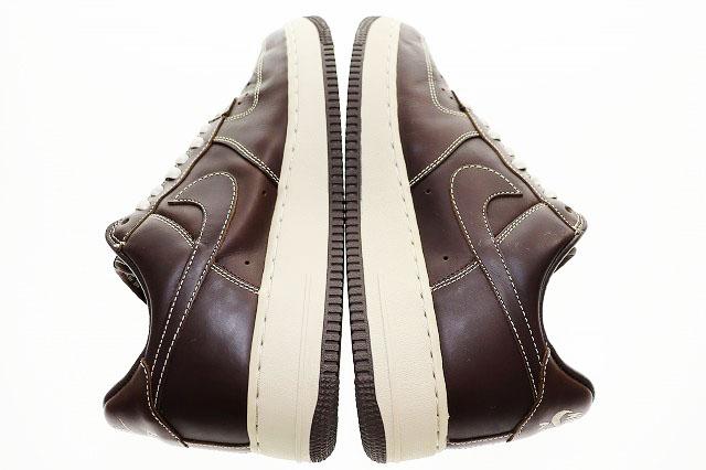 【中古】ナイキ NIKE 観賞用 AIR FORCE 1 PREMIUM BAROQUE BROWN 2004 27.5cm 309096-211 エア フォース ▲■251216