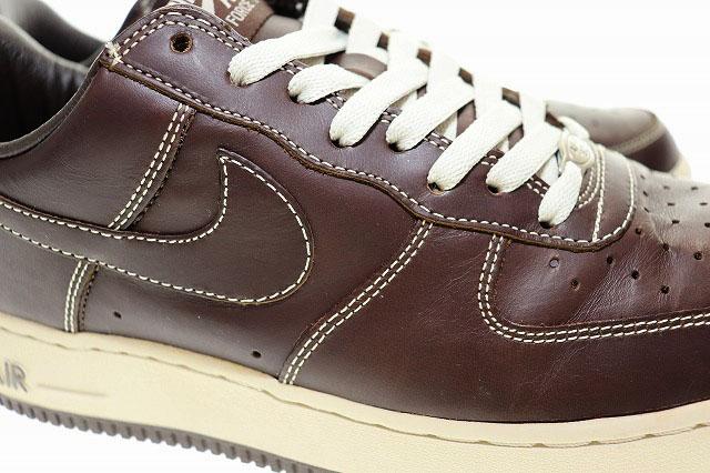 【中古】ナイキ NIKE 観賞用 AIR FORCE 1 PREMIUM BAROQUE BROWN 2004 27.5cm 309096-211 エア フォース ▲■251216
