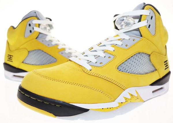 【中古】ナイキ NIKE AIR JORDAN 5 RETRO TOKYO 23 YELLOW 29.5cm エア ジョーダン レトロ トウキョウ ▲■251014