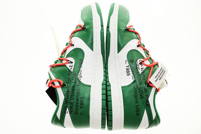 【中古】ナイキ NIKE × OFF WHITE DUNK LOW WHITE PINE GREEN 29cm オフホワイト ダンク ロー ☆AA★▲■251106_3