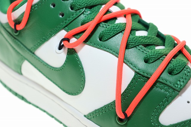 【中古】ナイキ NIKE × OFF WHITE DUNK LOW WHITE PINE GREEN 29cm オフホワイト ダンク ロー ☆AA★▲■251106_6
