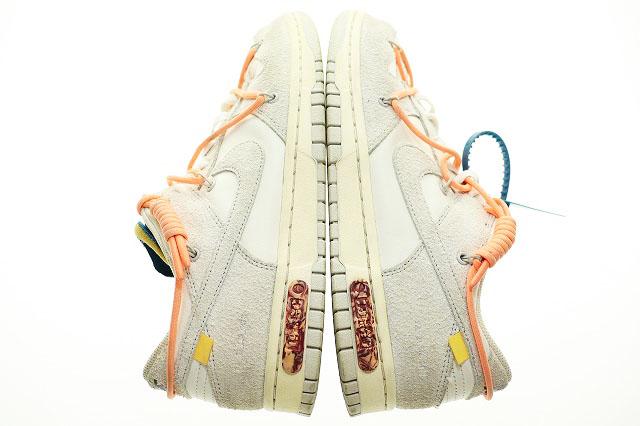 【中古】ナイキ NIKE × OFF WHITE DUNK LOW 1OF50 19 26.5cm オフ ホワイト ダンク ロー ☆AA★▲■251106