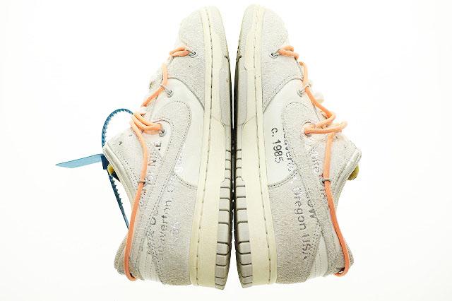 【中古】ナイキ NIKE × OFF WHITE DUNK LOW 1OF50 19 26.5cm オフ ホワイト ダンク ロー ☆AA★▲■251106