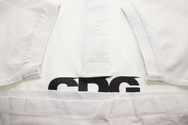 【中古】コムデギャルソン COMME des GARCONS CDG PLAY POLO WHITE M SZ-T003 ポロ シャツ 半袖 ホワイト 白 260313_4