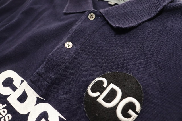 【中古】コムデギャルソン COMME des GARCONS GOOD DESIGN SHOP CDG NAVY M IO-T003 ポロ シャツ 半袖 260313_2
