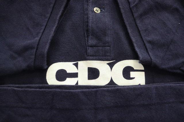 【中古】コムデギャルソン COMME des GARCONS GOOD DESIGN SHOP CDG NAVY M IO-T003 ポロ シャツ 半袖 260313_4