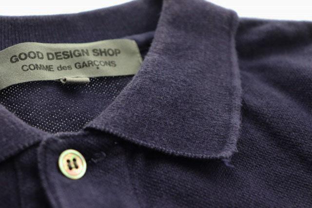 【中古】コムデギャルソン COMME des GARCONS GOOD DESIGN SHOP CDG NAVY M IO-T003 ポロ シャツ 半袖 260313_7