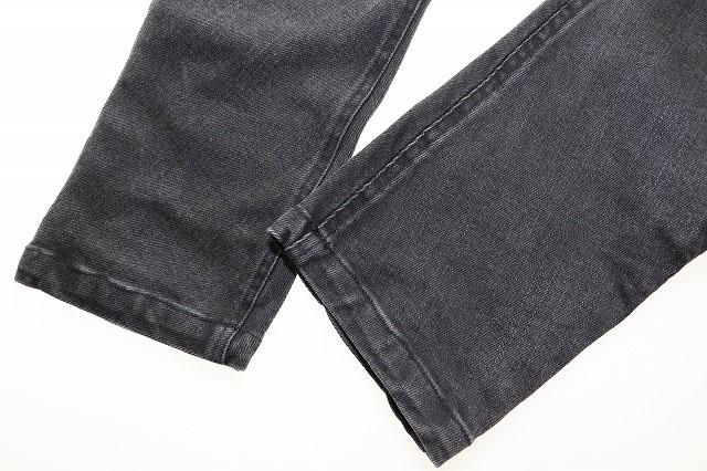 【中古】A.F ARTEFACT BLACK DENIM CARGO SARROUEL SKINNY PANTS SIZE2 ブラック デニム カーゴ サルエル ●251018_4