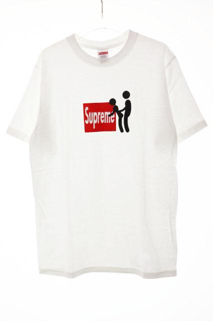 【中古】シュプリーム SUPREME 25AW STICK TEE WHITE S スティック Tシャツ 半袖 ホワイト 白 ロゴ ☆AA★■260323