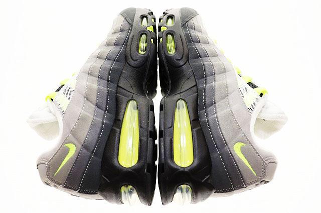 【中古】ナイキ NIKE AIR MAX 95 OG BIG BUBBLE 2025 26.5cm NEON YELLOW HM4740-001 ▲■251016