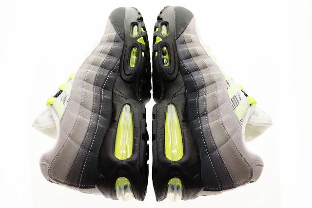 【中古】ナイキ NIKE AIR MAX 95 OG BIG BUBBLE 2025 26.5cm NEON YELLOW HM4740-001 ▲■251016