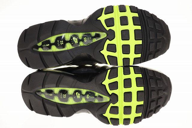 【中古】ナイキ NIKE AIR MAX 95 OG BIG BUBBLE 2025 26.5cm NEON YELLOW HM4740-001 ▲■251016