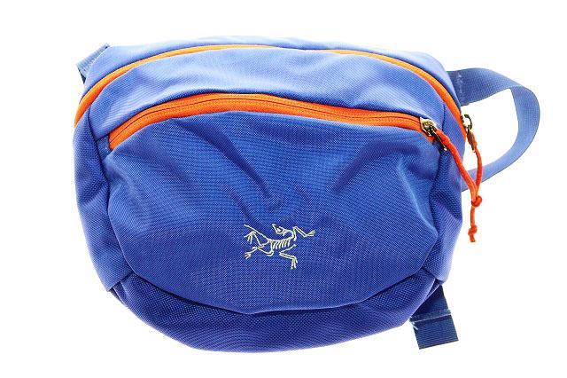【中古】アークテリクス ARC'TERYX MAKA2 WAIST PACK BLUE マカ ウエスト ショルダー バッグ ブルー 青 ☆AA★▲260401