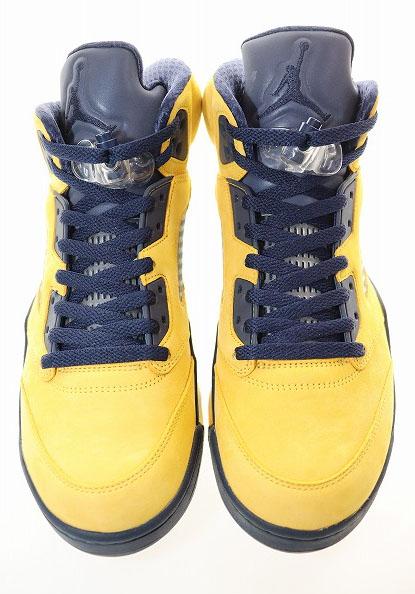 中古】ナイキ NIKE AIR JORDAN 5 RETRO SP MICHIGAN 28cm エア