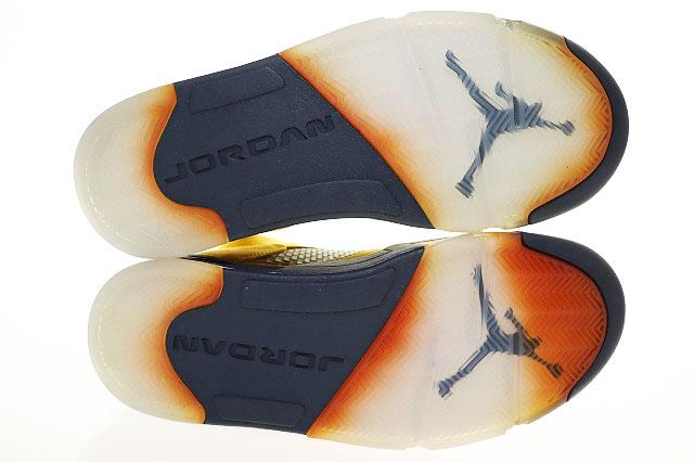 中古】ナイキ NIKE AIR JORDAN 5 RETRO SP MICHIGAN 28cm エア