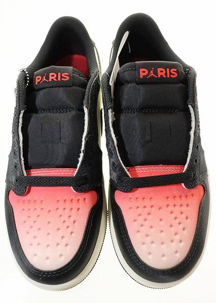 【中古】ナイキ NIKE × PSG AIR JORDAN 1 RETRO LOW 23.5cm パリ サンジェルマン エア ジョーダン ●▲■251020