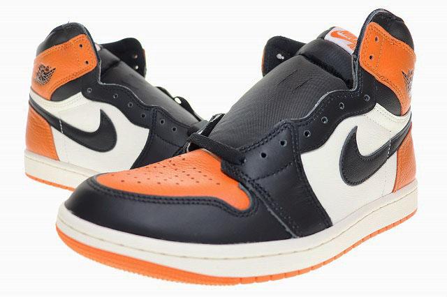 【中古】ナイキ NIKE AIR JORDAN 1 RETRO HIGH OG SHATTERED BACKBOARD 26.5cm エア ジョーダン レトロ ▲■251021